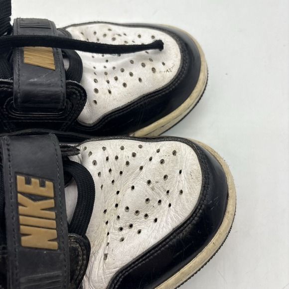 Nike Air Jordan Men's 8 Legacy 312 Low‎ Black Metallic Gold Lace Up Shoes - Picture 12 of 12